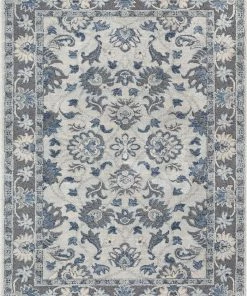 Well Woven Jasper Grey Global Vintage Oriental Rug