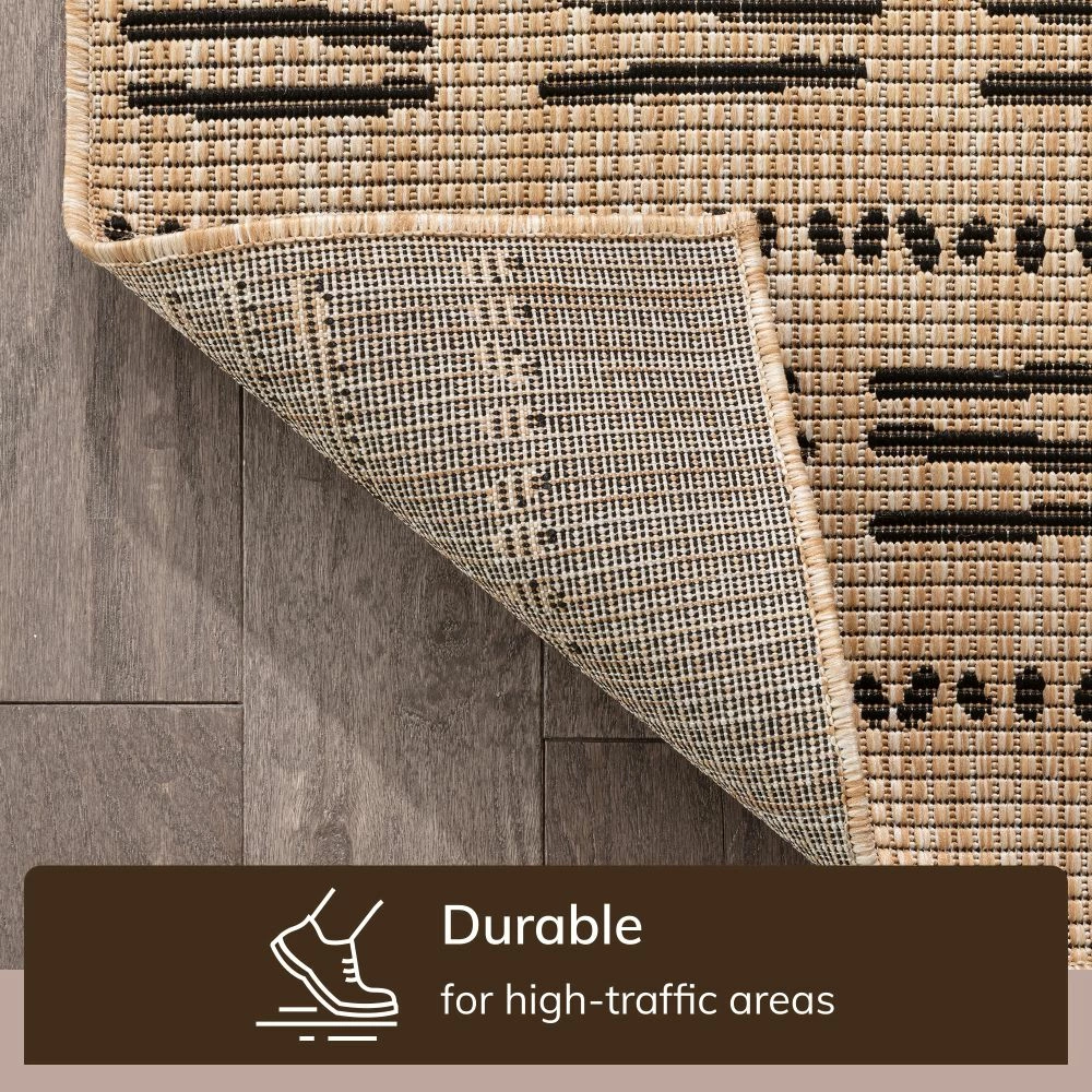 Well Woven Tahiti Contemporary Geometric Natural Indoor Outdoor Rug 7 Well Woven Tahiti Contemporary Geometric Natural Indoor Outdoor Rug