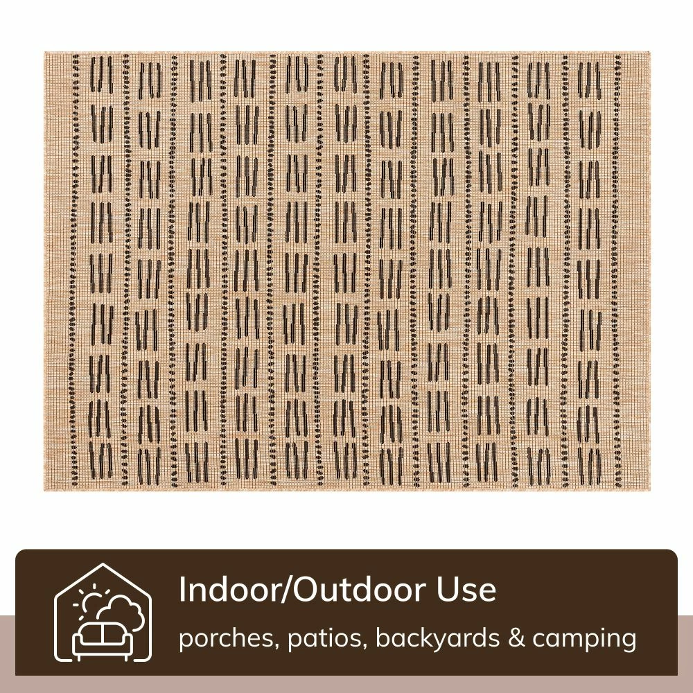 Well Woven Tahiti Contemporary Geometric Natural Indoor Outdoor Rug 4 Well Woven Tahiti Contemporary Geometric Natural Indoor Outdoor Rug