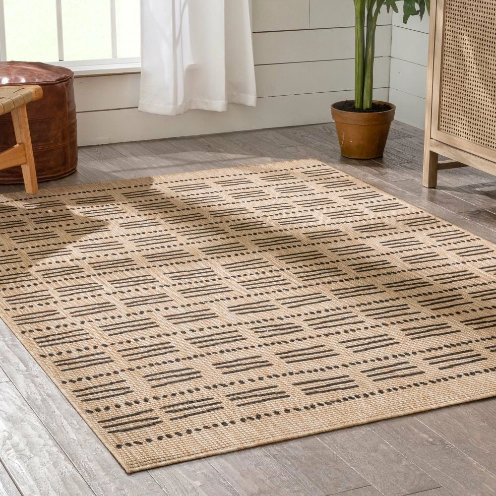 Well Woven Tahiti Contemporary Geometric Natural Indoor Outdoor Rug 8 Well Woven Tahiti Contemporary Geometric Natural Indoor Outdoor Rug