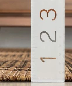 Well Woven Kai Moroccan Diamond Pattern Natural Indoor Outdoor Rug