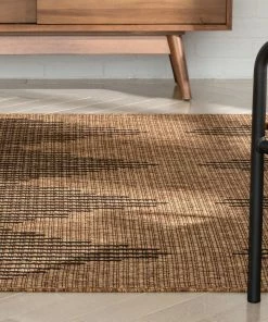 Well Woven Kai Moroccan Diamond Pattern Natural Indoor Outdoor Rug