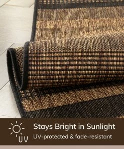 Well Woven Conan Tribal Geometric Abstract Grey Ivory Indoor Outdoor Rug Global