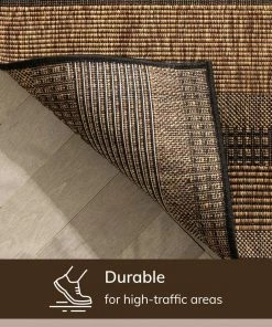 Well Woven Conan Tribal Geometric Abstract Grey Ivory Indoor Outdoor Rug Global