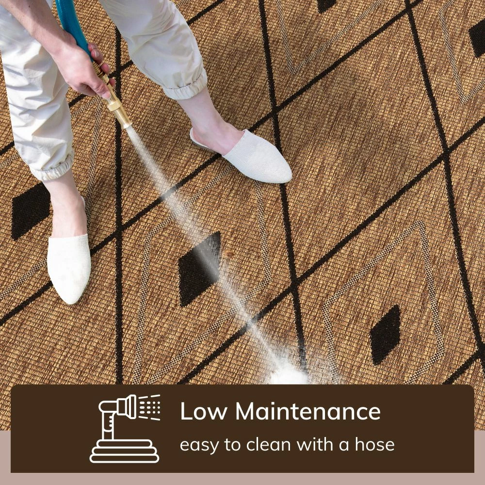 Well Woven Shea Moroccan Lattice Trellis Natural Indoor Outdoor Rug Global 2 Well Woven Shea Moroccan Lattice Trellis Natural Indoor Outdoor Rug Global