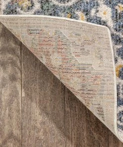 Well Woven Nantes Vintage Bohemian Persian Oriental Medallion Beige Blue Rug