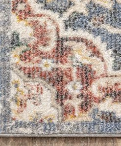 Well Woven Nantes Vintage Bohemian Persian Oriental Medallion Blue Rug Global