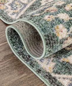 Well Woven Global Nantes Vintage Bohemian Persian Oriental Medallion Green Rug 17 Well Woven Global Nantes Vintage Bohemian Persian Oriental Medallion Green Rug