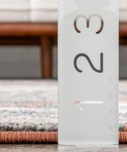 Well Woven Lyon Vintage Bohemian Medallion Oriental Botanical Red Rust Blue Rug Global