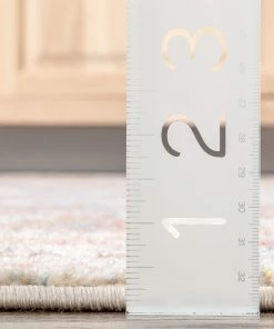 Well Woven Amiens Vintage Bohemian Medallion Oriental Botanical Blue Red Rust Rug