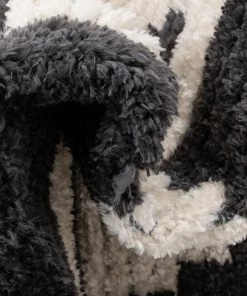 Well Woven Elu Tribal Geometric Pattern Grey High-Low Textured Pile Rug 14 Well Woven Elu Tribal Geometric Pattern Grey High-Low Textured Pile Rug