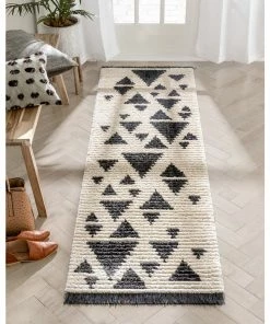 Well Woven Elu Tribal Geometric Pattern Grey High-Low Textured Pile Rug 19 Well Woven Elu Tribal Geometric Pattern Grey High-Low Textured Pile Rug