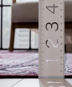 Well Woven Global Tarifa Vintage Bohemian Medallion Red Machine Washable Rug By Chill Rugs