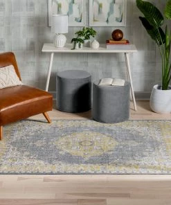 Well Woven Tarifa Vintage Bohemian Medallion Yellow Machine Washable Rug By Chill Rugs Global 23 Well Woven Tarifa Vintage Bohemian Medallion Yellow Machine Washable Rug By Chill Rugs Global