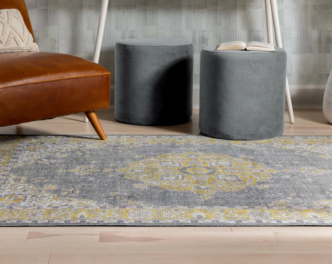 Well Woven Tarifa Vintage Bohemian Medallion Yellow Machine Washable Rug By Chill Rugs Global 11 Well Woven Tarifa Vintage Bohemian Medallion Yellow Machine Washable Rug By Chill Rugs Global