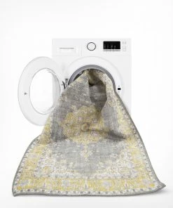 Well Woven Tarifa Vintage Bohemian Medallion Yellow Machine Washable Rug By Chill Rugs Global 19 Well Woven Tarifa Vintage Bohemian Medallion Yellow Machine Washable Rug By Chill Rugs Global