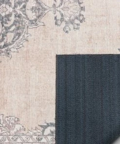 Well Woven Tarifa Vintage Bohemian Medallion Beige Machine Washable Rug By Chill Rugs