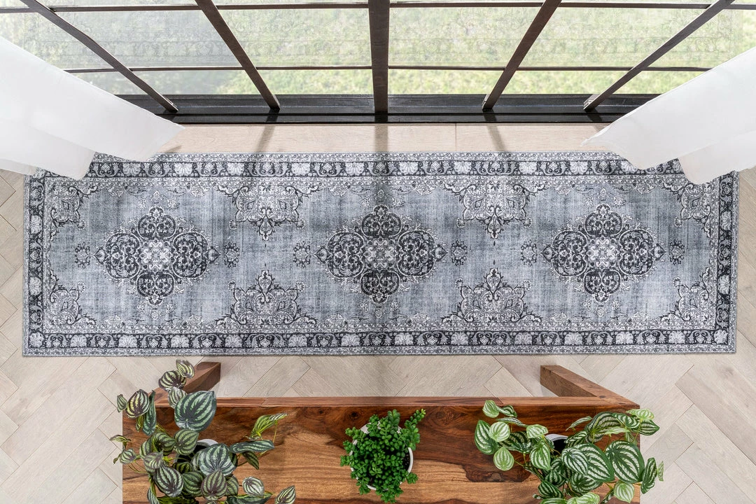 Well Woven Tarifa Vintage Bohemian Medallion Grey Machine Washable Rug Global 13 Well Woven Tarifa Vintage Bohemian Medallion Grey Machine Washable Rug Global