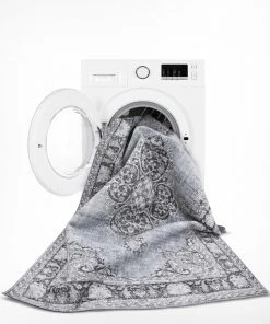 Well Woven Tarifa Vintage Bohemian Medallion Grey Machine Washable Rug Global 18 Well Woven Tarifa Vintage Bohemian Medallion Grey Machine Washable Rug Global