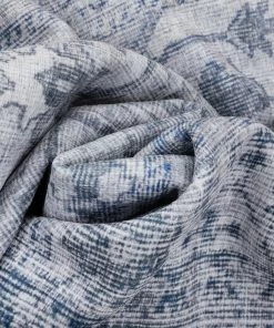 Well Woven Gila Machine Washable Vintage Bohemian Medallion Oriental Grey Flat-Weave Distressed Rug Global