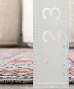 Well Woven Murcia Machine Washable Tribal Ethnic Vintage Red Flat-Weave Rug