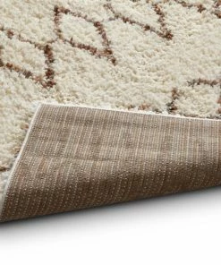 Well Woven Tribal Parley Natural Modern Moroccan Shag Rug By Chill Rugs 3'11