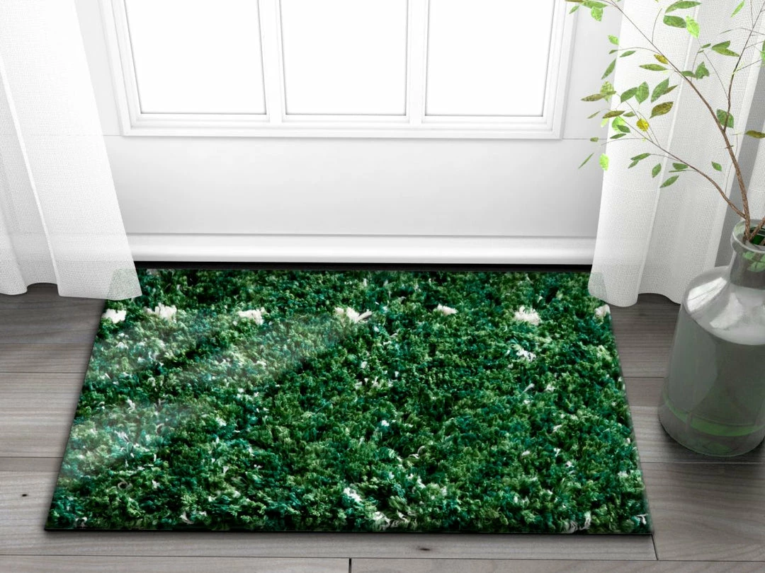 Well Woven Parley Green Modern Moroccan Shag Rug 4 Well Woven Parley Green Modern Moroccan Shag Rug
