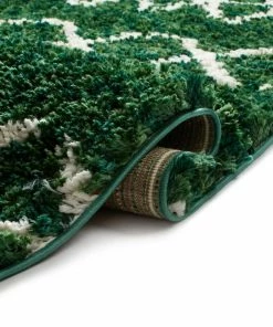 Well Woven Parley Green Modern Moroccan Shag Rug 13 Well Woven Parley Green Modern Moroccan Shag Rug