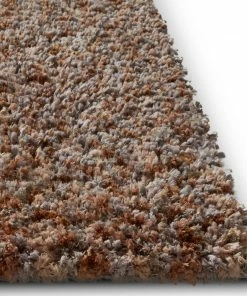 Well Woven Plain Multi Beige Modern Solid Shag Rug