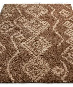 Well Woven Gracious Beige Modern Moroccan Shag Rug 12 Well Woven Gracious Beige Modern Moroccan Shag Rug