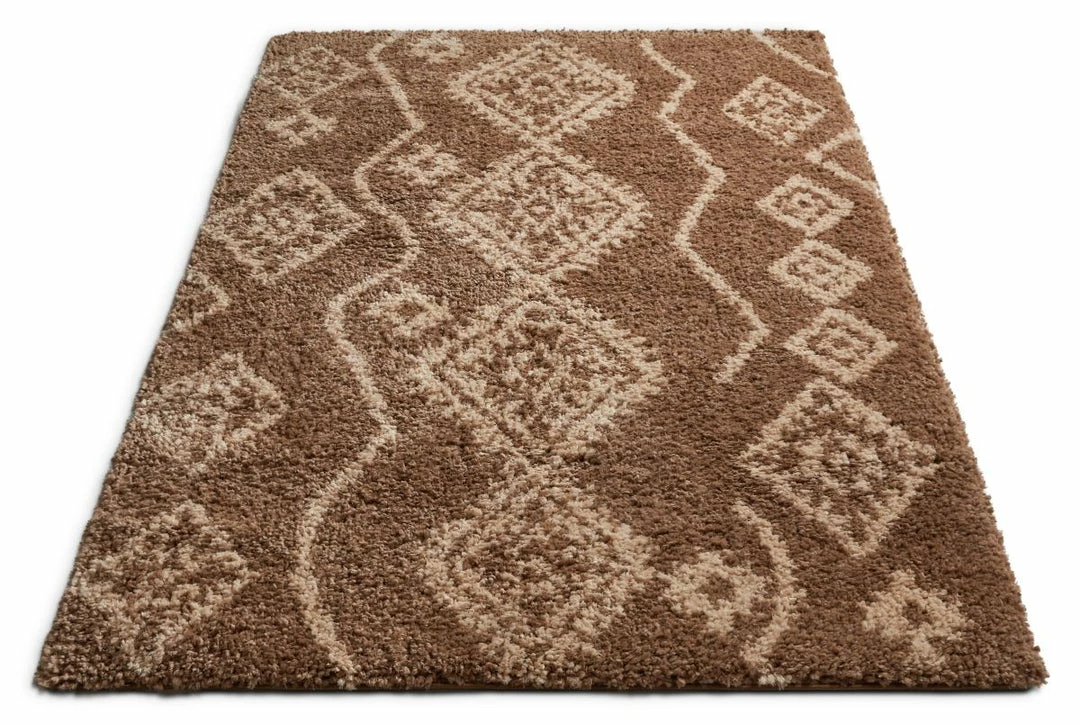 Well Woven Gracious Beige Modern Moroccan Shag Rug 6 Well Woven Gracious Beige Modern Moroccan Shag Rug