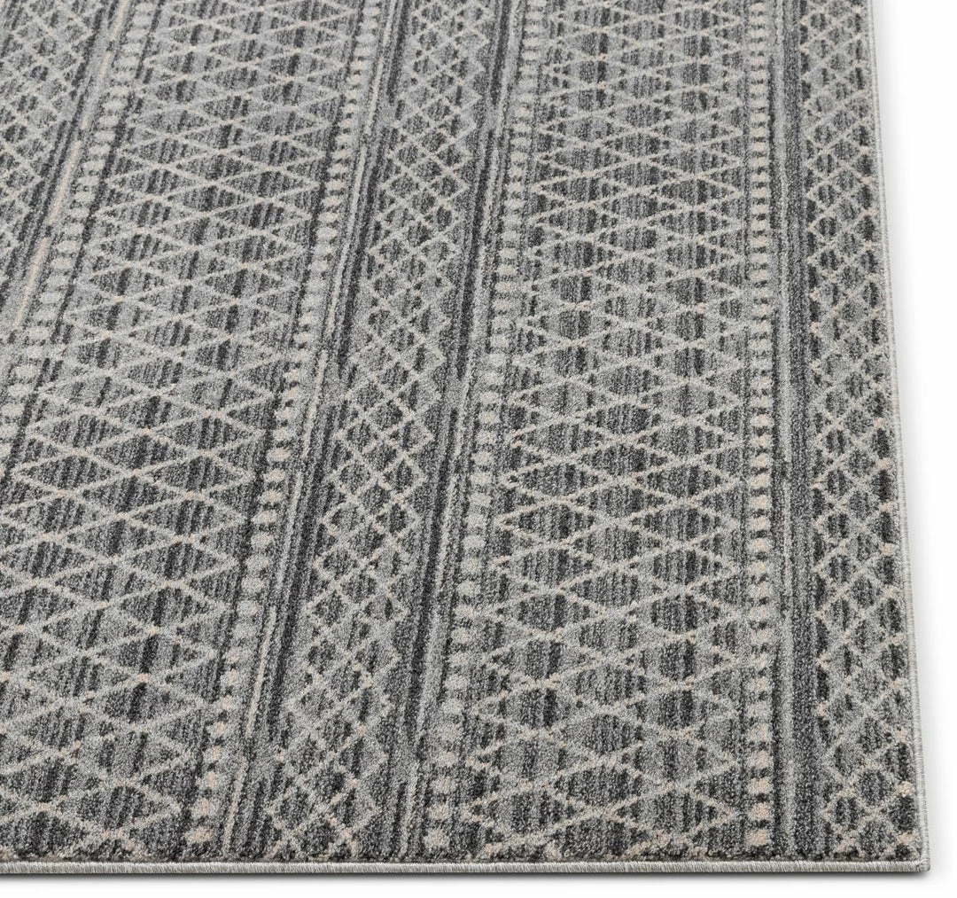 Well Woven Global Charlie Blue Modern Vintage Moroccan Trellis Rug 4 Well Woven Global Charlie Blue Modern Vintage Moroccan Trellis Rug