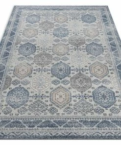 Well Woven Global Abigail Blue Vintage Distressed Geometric Rug 13 Well Woven Global Abigail Blue Vintage Distressed Geometric Rug