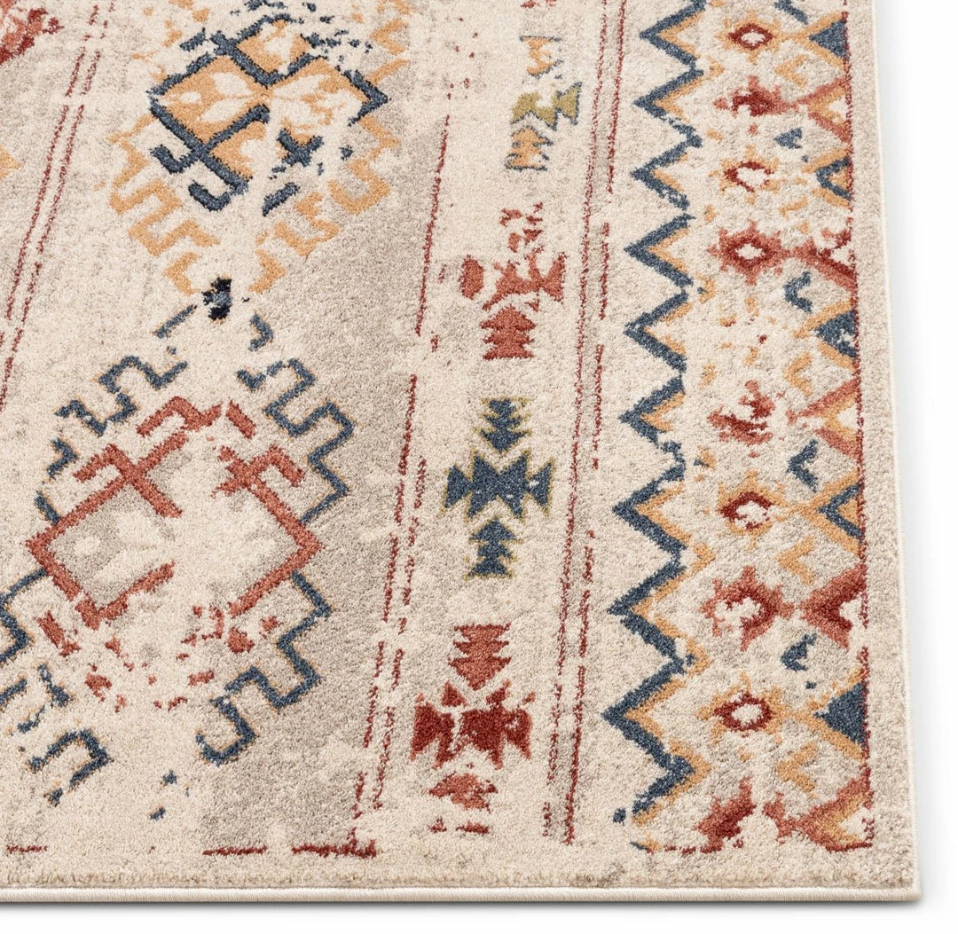 Well Woven Xander Red Vintage Modern Tribal Rug Global 4 Well Woven Xander Red Vintage Modern Tribal Rug Global