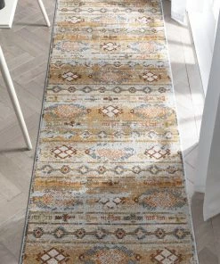 Well Woven Alu Cream Vintage Modern Tribal Rug