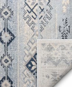 Well Woven Alu Blue Modern Vintage Tribal Rug Global