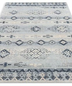 Well Woven Alu Blue Modern Vintage Tribal Rug Global