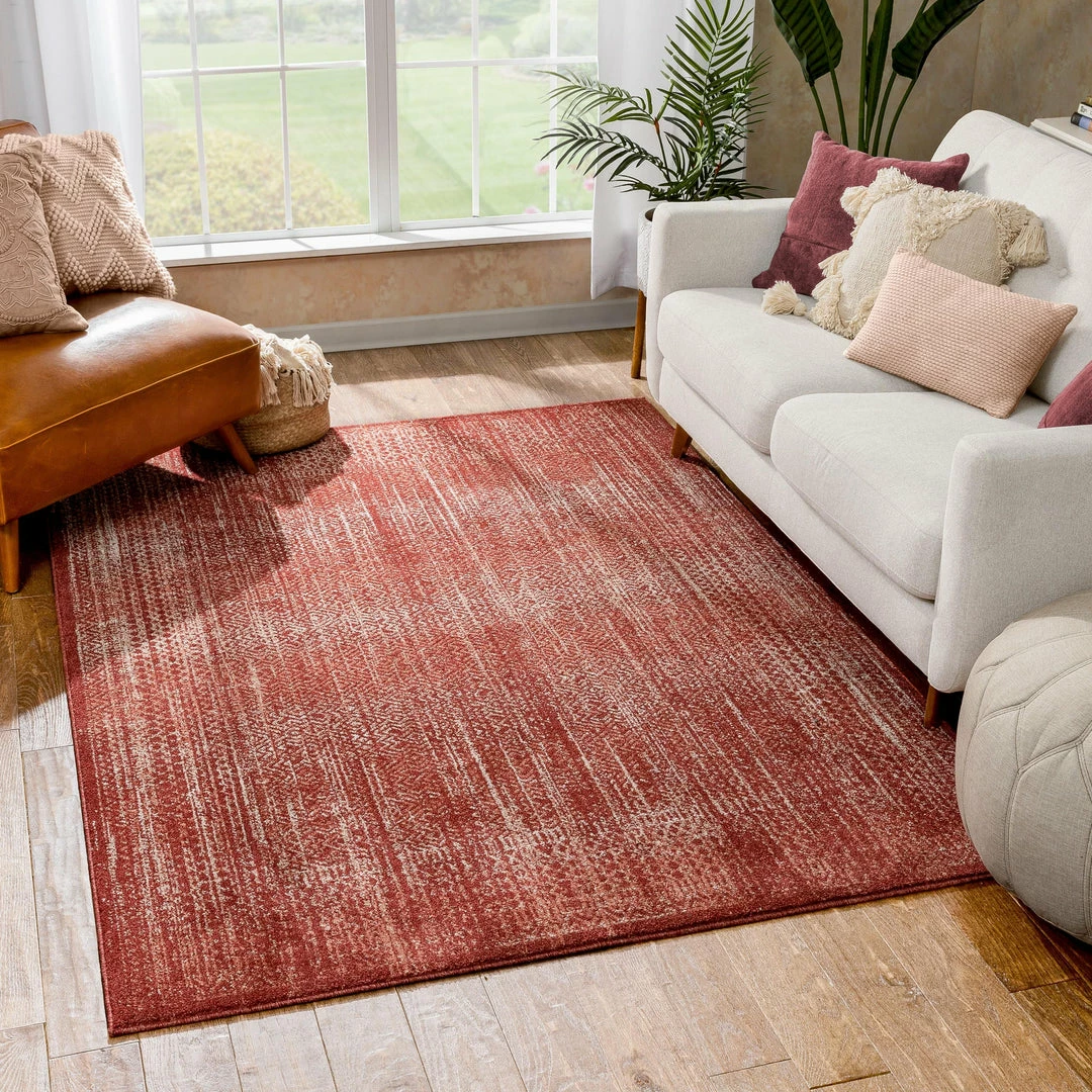 Well Woven Emmet Terra Vintage Solid Distressed Rug Global 2 Well Woven Emmet Terra Vintage Solid Distressed Rug Global