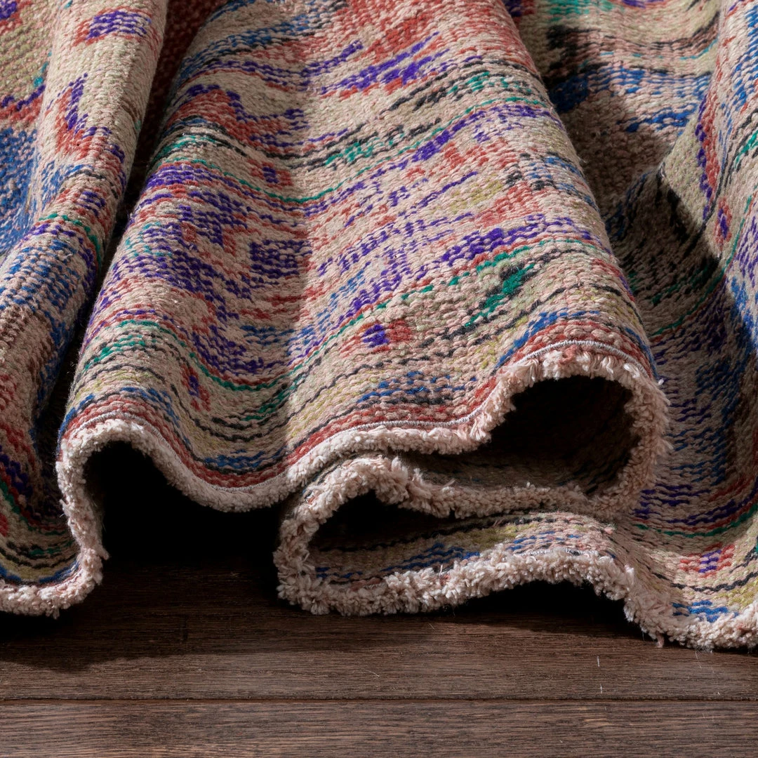 Well Woven Canan Crimson & Purple Oriental Medallion One-of-a-Kind Handmade Wool Area Rug 5'11" X 9'4" Global 4 Well Woven Canan Crimson & Purple Oriental Medallion One-of-a-Kind Handmade Wool Area Rug 5'11" X 9'4" Global