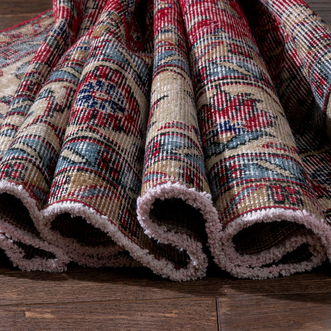 Well Woven Abrielle Rust Red Persian Medallion One-of-a-Kind Handmade Wool Area Rug 8'10" X 11'4" 4 Well Woven Abrielle Rust Red Persian Medallion One-of-a-Kind Handmade Wool Area Rug 8'10" X 11'4"