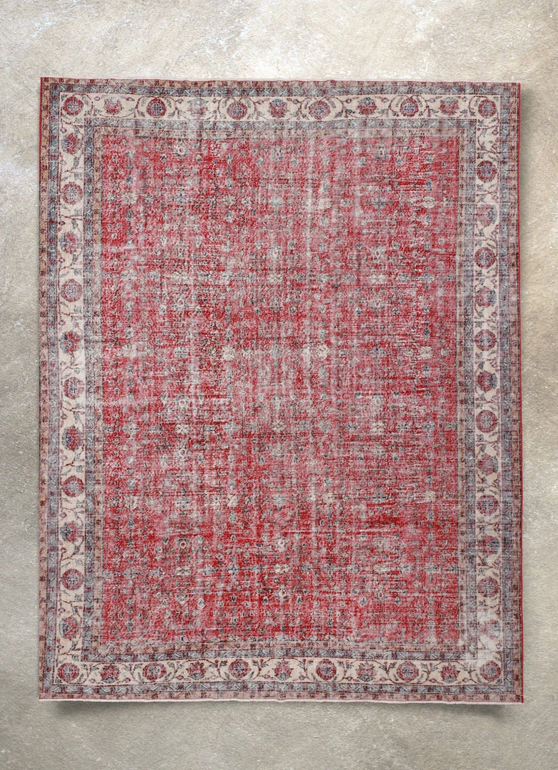 Well Woven Abrielle Rust Red Persian Medallion One-of-a-Kind Handmade Wool Area Rug 8'10" X 11'4" 3 Well Woven Abrielle Rust Red Persian Medallion One-of-a-Kind Handmade Wool Area Rug 8'10" X 11'4"