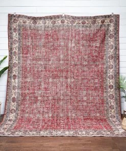Well Woven Abrielle Rust Red Persian Medallion One-of-a-Kind Handmade Wool Area Rug 8'10" X 11'4"
