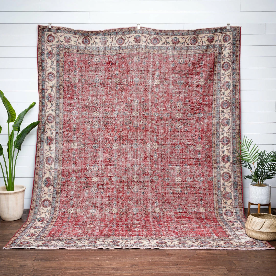 Well Woven Abrielle Rust Red Persian Medallion One-of-a-Kind Handmade Wool Area Rug 8'10" X 11'4" 1 Well Woven Abrielle Rust Red Persian Medallion One-of-a-Kind Handmade Wool Area Rug 8'10" X 11'4"