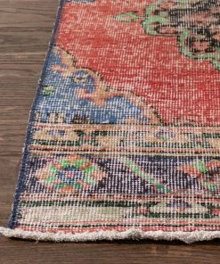 Well Woven Kane Red & Purple Oriental Botanical Border Pattern One-of-a-Kind Handmade Wool Area Rug 2'7" X 11'7" Runner Global 10 Well Woven Kane Red & Purple Oriental Botanical Border Pattern One-of-a-Kind Handmade Wool Area Rug 2'7