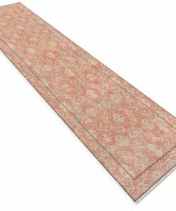 Well Woven Silah Red & Beige Persian Geometric Lattice Pattern One-of-a-Kind Handmade Wool Area Rug 2'7