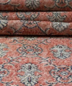 Well Woven Global Tuzzi Red & Navy Blue Persian Geometric Lattice Pattern One-of-a-Kind Handmade Wool Area Rug 2'7" X 10'3" Runner