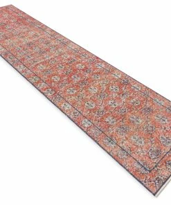 Well Woven Global Ardon Red & Navy Blue Persian Geometric Lattice Pattern One-of-a-Kind Handmade Wool Area Rug 2'8