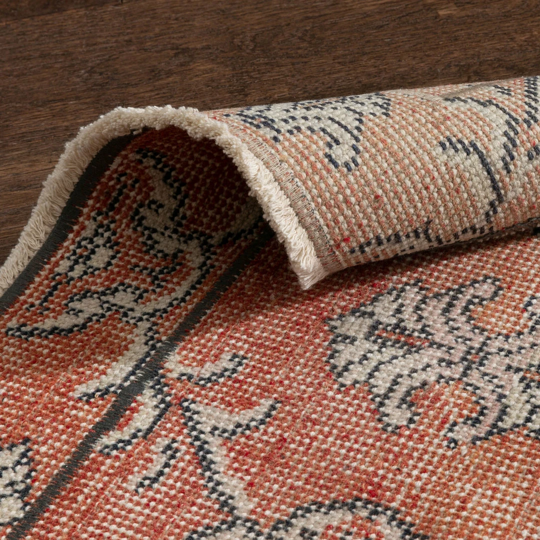 Well Woven Edzen Red & Purple Persian Geometric Lattice Pattern One-of-a-Kind Handmade Wool Area Rug 2'7" X 10'7" Runner 6 Well Woven Edzen Red & Purple Persian Geometric Lattice Pattern One-of-a-Kind Handmade Wool Area Rug 2'7" X 10'7" Runner