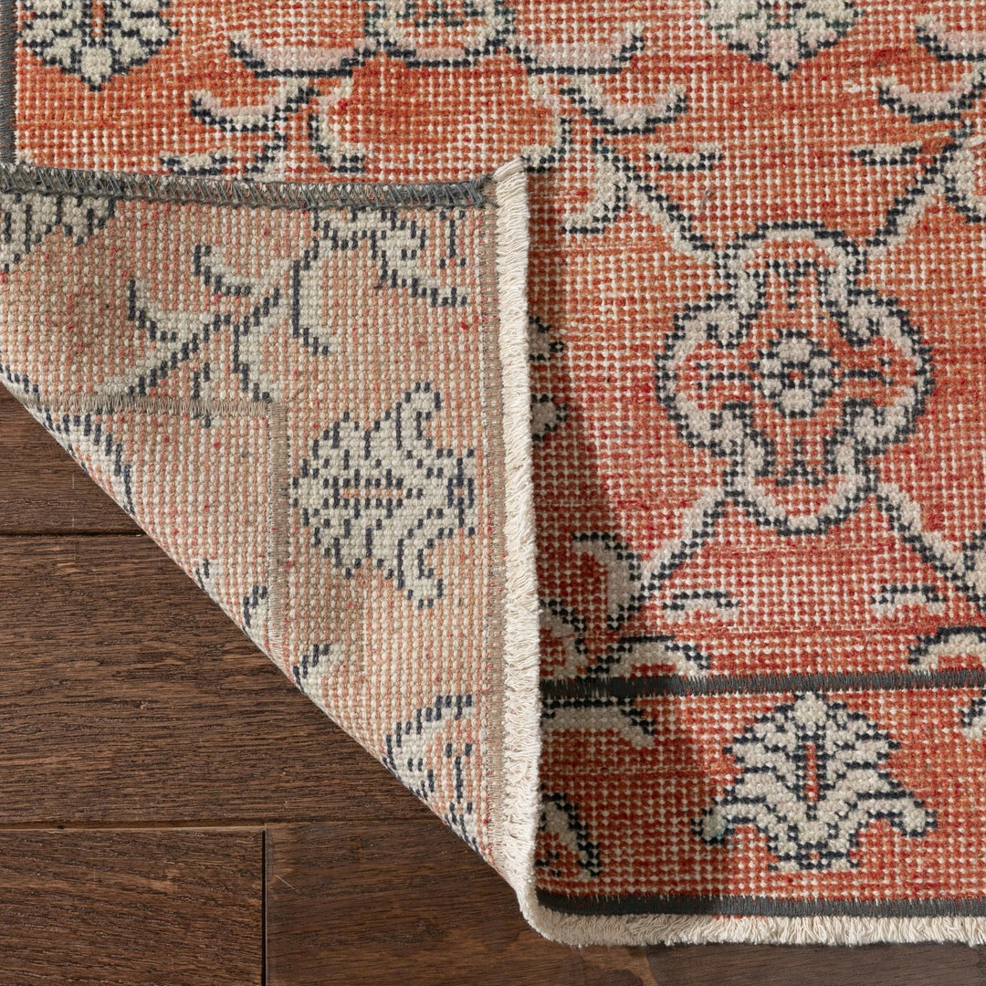 Well Woven Edzen Red & Purple Persian Geometric Lattice Pattern One-of-a-Kind Handmade Wool Area Rug 2'7" X 10'7" Runner 3 Well Woven Edzen Red & Purple Persian Geometric Lattice Pattern One-of-a-Kind Handmade Wool Area Rug 2'7" X 10'7" Runner