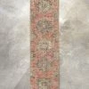 Well Woven Obize Burnt Orange Oriental Botanical Border Pattern One-of-a-Kind Handmade Wool Area Rug 2'9" X 10'9" Runner Global